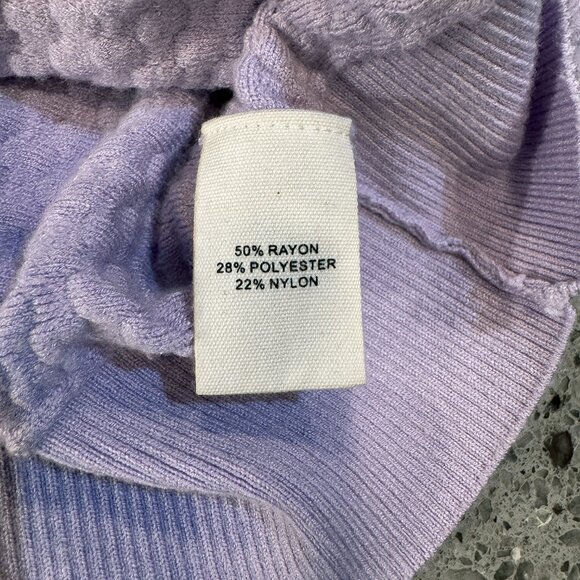 Marled by Reunited Clothing Lavender Sweater Women's Size M - Picture 3 of 10